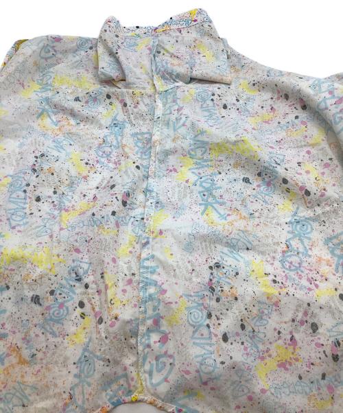 stussy（ステューシー）stussy (ステューシー) 半袖シャツ/ペイントモチーフ マルチカラー サイズ:Mの古着・服飾アイテム