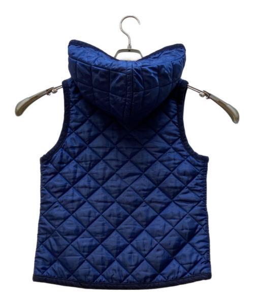LAVENHAM（ラベンハム）LAVENHAM (ラベンハム) キルティングベスト ネイビー サイズ:Sの古着・服飾アイテム