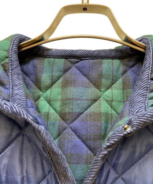 LAVENHAM（ラベンハム）LAVENHAM (ラベンハム) キルティングベスト ネイビー サイズ:Sの古着・服飾アイテム