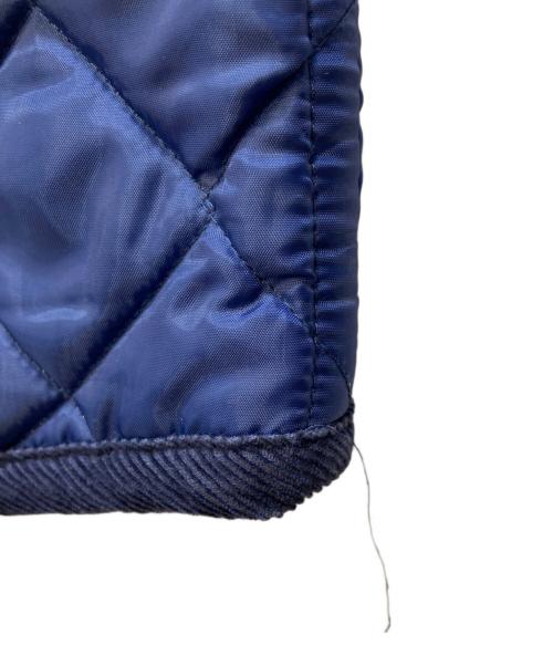 LAVENHAM（ラベンハム）LAVENHAM (ラベンハム) キルティングベスト ネイビー サイズ:Sの古着・服飾アイテム