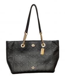COACH（コーチ）の古着「トートバッグ」｜ブラック