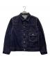 SCYEBASICS（サイベーシックス）の古着「TYPE1　デニムトラッカージャケット」｜インディゴ