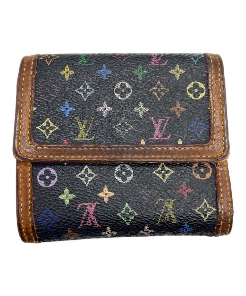 LOUIS VUITTON（ルイ ヴィトン）LOUIS VUITTON (ルイ ヴィトン) 3つ折り財布 ブラックの古着・服飾アイテム