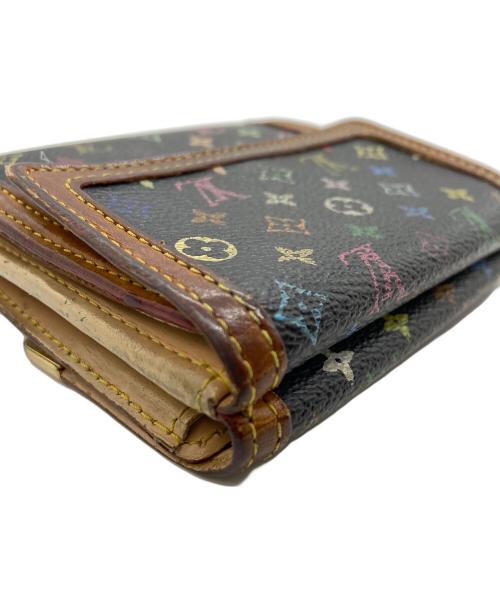 LOUIS VUITTON（ルイ ヴィトン）LOUIS VUITTON (ルイ ヴィトン) 3つ折り財布 ブラックの古着・服飾アイテム