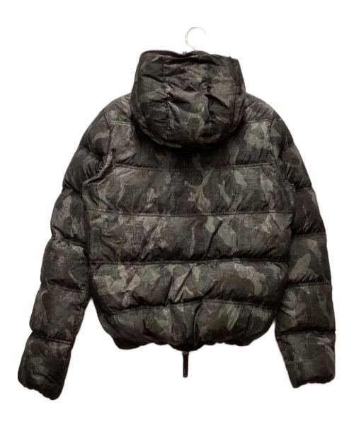 DUVETICA（デュベティカ）DUVETICA (デュベティカ) ダウンジャケット グリーン×ブラウン サイズ:Lの古着・服飾アイテム