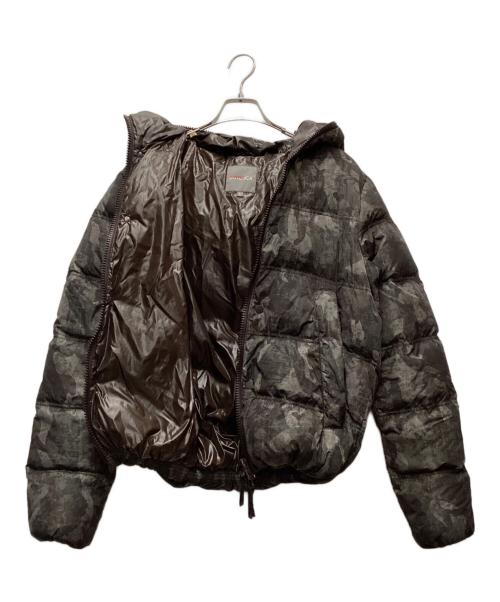DUVETICA（デュベティカ）DUVETICA (デュベティカ) ダウンジャケット グリーン×ブラウン サイズ:Lの古着・服飾アイテム