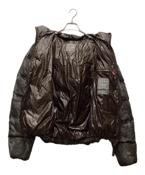 DUVETICA（デュベティカ）DUVETICA (デュベティカ) ダウンジャケット グリーン×ブラウン サイズ:Lの古着・服飾アイテム