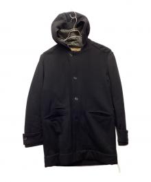 MONTEREGGI POINT（モンテレッジ・ポイント）の古着「中綿コート」｜ブラック