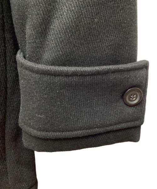 MONTEREGGI POINT（モンテレッジ・ポイント）MONTEREGGI POINT (モンテレッジ・ポイント) 中綿コート ブラック サイズ:48の古着・服飾アイテム