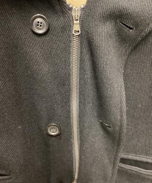 MONTEREGGI POINT（モンテレッジ・ポイント）MONTEREGGI POINT (モンテレッジ・ポイント) 中綿コート ブラック サイズ:48の古着・服飾アイテム