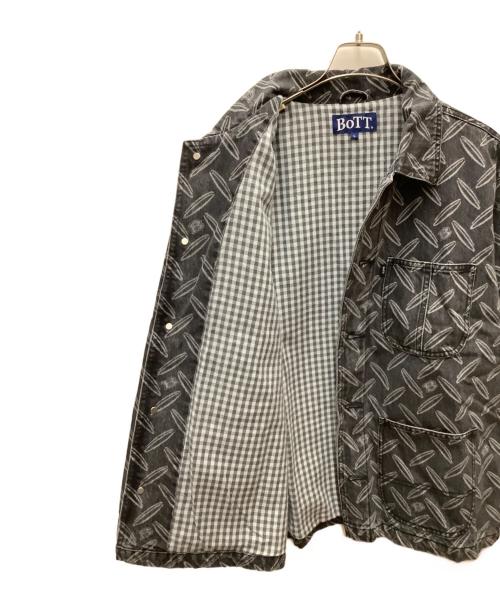 BoTT（ボット）BoTT (ボット) デニムジャケット ブラック サイズ:Lの古着・服飾アイテム