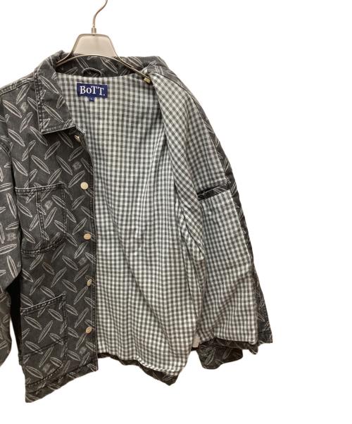 BoTT（ボット）BoTT (ボット) デニムジャケット ブラック サイズ:Lの古着・服飾アイテム
