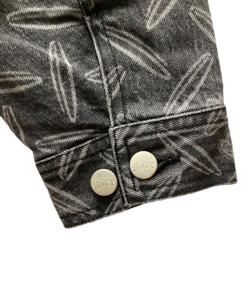 BoTT（ボット）BoTT (ボット) デニムジャケット ブラック サイズ:Lの古着・服飾アイテム