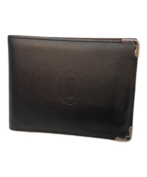 Cartier（カルティエ）Cartier (カルティエ) 札入れ ブラックの古着・服飾アイテム