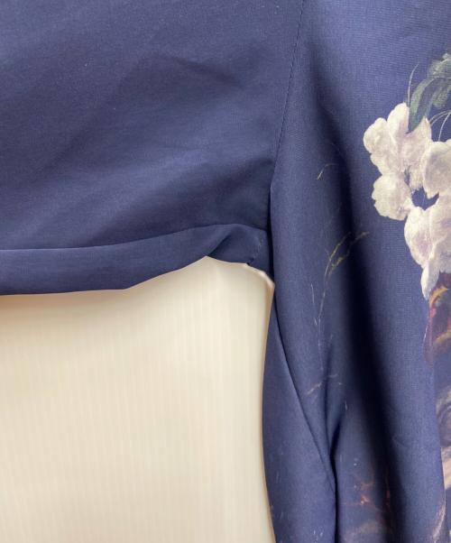 LAD MUSICIAN（ラッドミュージシャン）LAD MUSICIAN (ラッドミュージシャン) 長袖シャツ ネイビー×グレー サイズ:42の古着・服飾アイテム