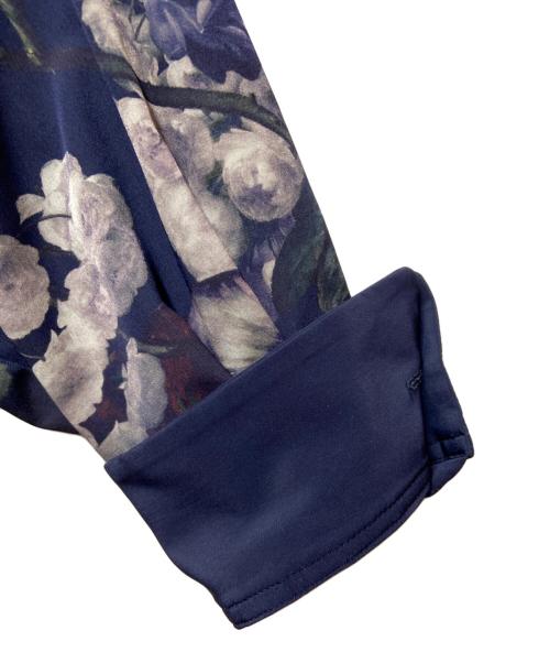 LAD MUSICIAN（ラッドミュージシャン）LAD MUSICIAN (ラッドミュージシャン) 長袖シャツ ネイビー×グレー サイズ:42の古着・服飾アイテム