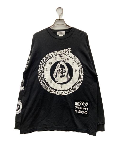 KIDILL（キディル）KIDILL (キディル) HO99O9 (ホラー) 長袖カットソー ブラック サイズ:FREEの古着・服飾アイテム