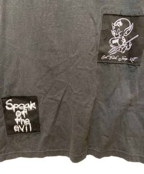 KIDILL（キディル）KIDILL (キディル) HO99O9 (ホラー) 長袖カットソー ブラック サイズ:FREEの古着・服飾アイテム