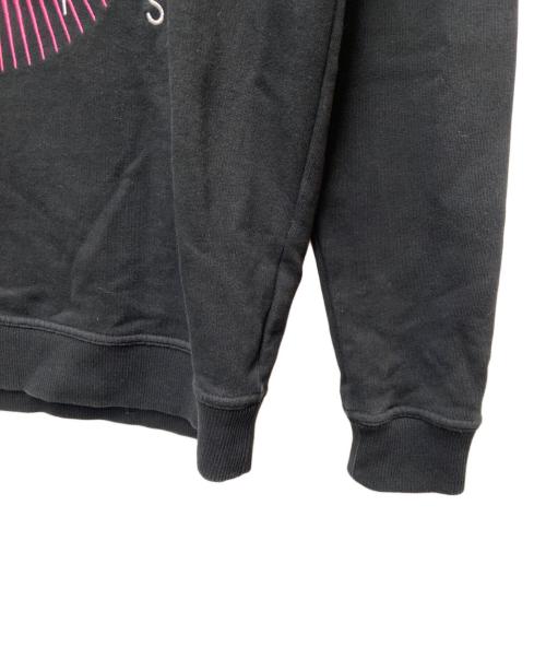 KENZO（ケンゾー）KENZO (ケンゾー) フロント刺繍ラグランクルーネックスウェット ブラック サイズ:Sの古着・服飾アイテム