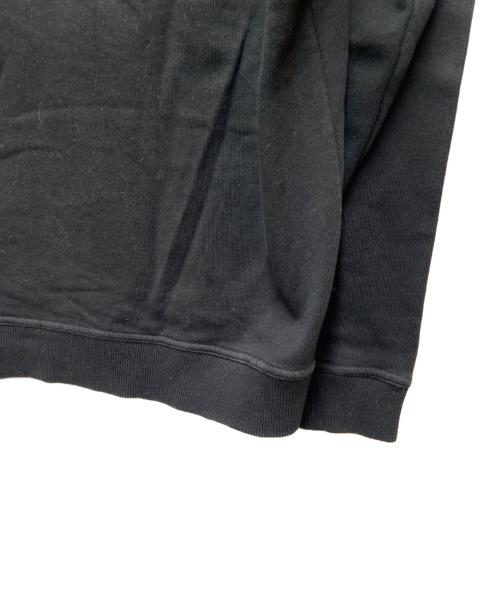 KENZO（ケンゾー）KENZO (ケンゾー) フロント刺繍ラグランクルーネックスウェット ブラック サイズ:Sの古着・服飾アイテム