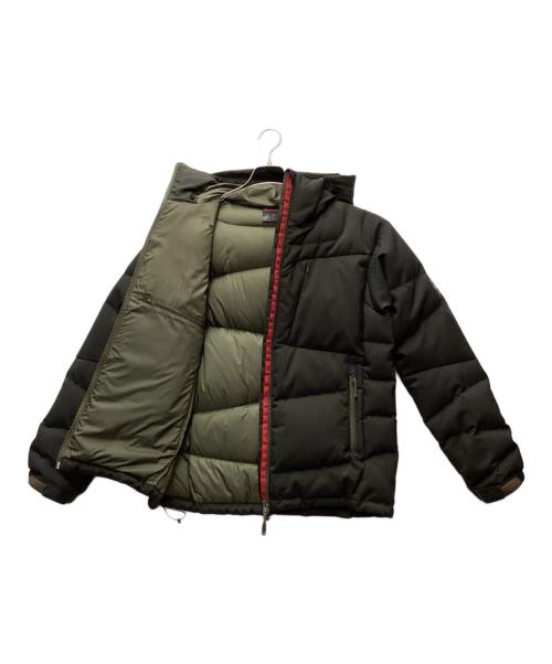 MAMMUT（マムート）MAMMUT (マムート) Atlas Hoody Herringbone Down Jacket 750FP ブラック×オリーブ サイズ:Lの古着・服飾アイテム