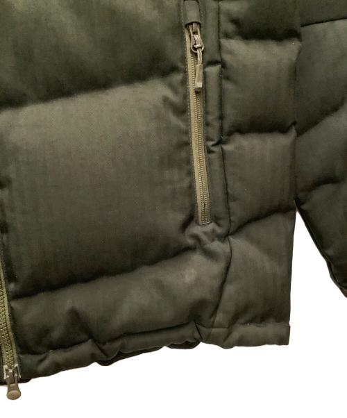 MAMMUT（マムート）MAMMUT (マムート) Atlas Hoody Herringbone Down Jacket 750FP ブラック×オリーブ サイズ:Lの古着・服飾アイテム