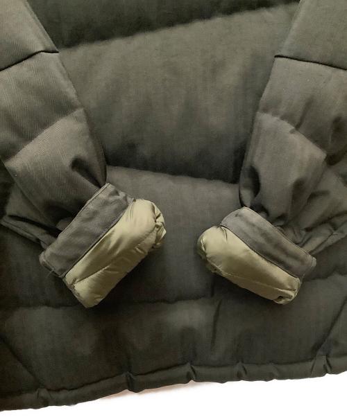 MAMMUT（マムート）MAMMUT (マムート) Atlas Hoody Herringbone Down Jacket 750FP ブラック×オリーブ サイズ:Lの古着・服飾アイテム