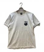 stussyステューシー）の古着「半袖カットソー/8ボール」｜グレー