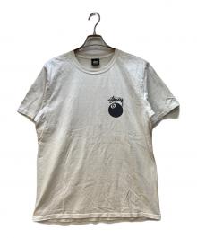 stussy（ステューシー）の古着「半袖カットソー/8ボール」｜グレー