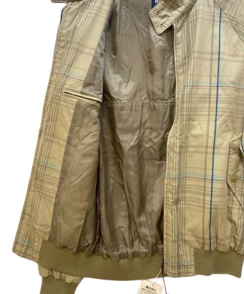 macgregor（マクレガー）MacGREGOR (マクレガー) スイングトップ ベージュ×ブルー サイズ:Mの古着・服飾アイテム