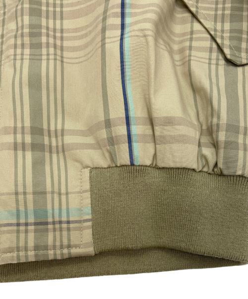 macgregor（マクレガー）MacGREGOR (マクレガー) スイングトップ ベージュ×ブルー サイズ:Mの古着・服飾アイテム