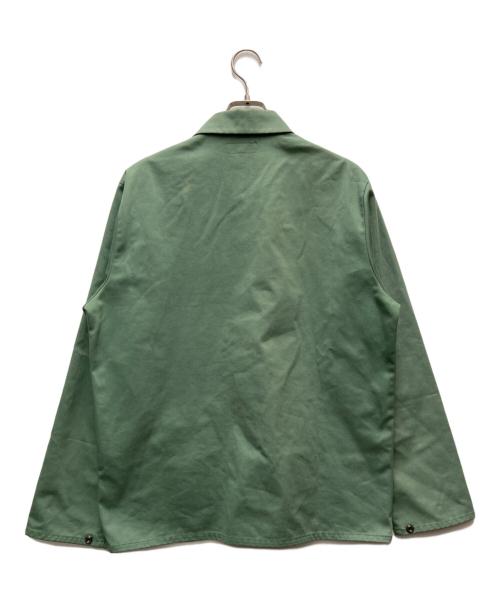 SUPREME（シュプリーム）Supreme (シュプリーム) シャツジャケット/small box logo shop jacket グリーン サイズ:Mの古着・服飾アイテム