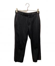 Christian Dior（クリスチャン ディオール）の古着「ウールスラックス」｜ブラック