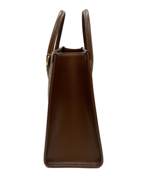 GUCCI（グッチ）GUCCI (グッチ) 2WAYバッグ/GGスプリーム/インターロッキングG ベージュ×ブラウンの古着・服飾アイテム