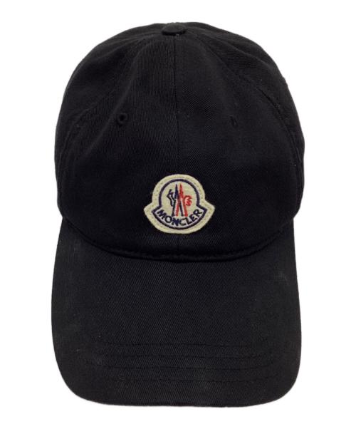 MONCLER（モンクレール）MONCLER (モンクレール) キャップ ブラックの古着・服飾アイテム