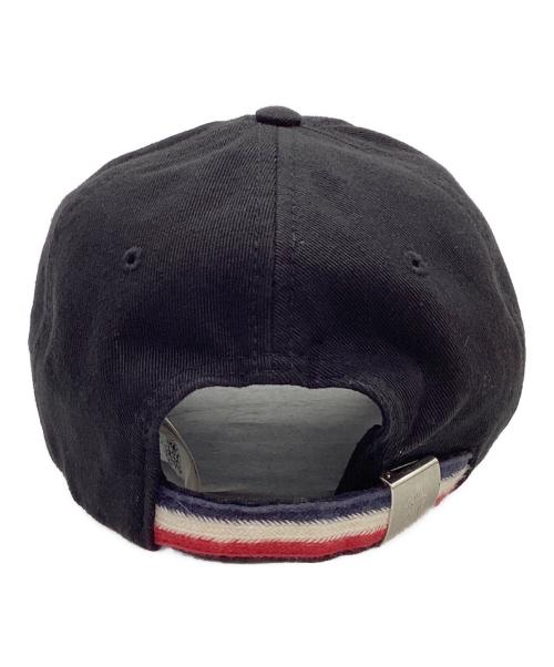MONCLER（モンクレール）MONCLER (モンクレール) キャップ ブラックの古着・服飾アイテム