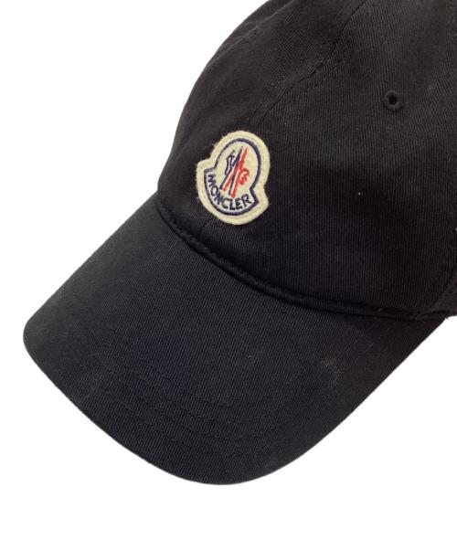 MONCLER（モンクレール）MONCLER (モンクレール) キャップ ブラックの古着・服飾アイテム