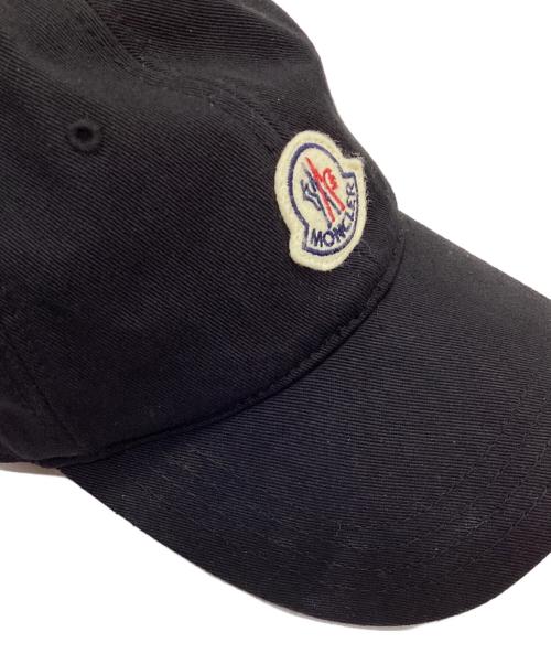 MONCLER（モンクレール）MONCLER (モンクレール) キャップ ブラックの古着・服飾アイテム