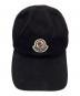 MONCLER (モンクレール) キャップ ブラック：18000円