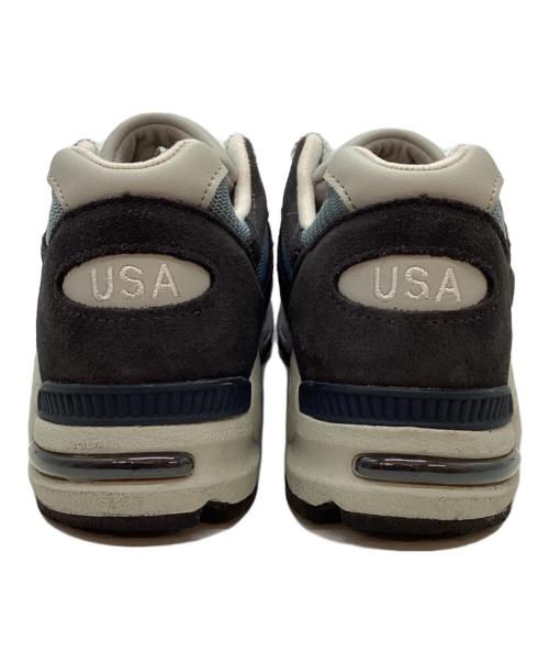 NEW BALANCE（ニューバランス）NEW BALANCE (ニューバランス) RONNIE FIEG (ロニー・フィグ) ローカットスニーカー グレー×ネイビー サイズ:26cmの古着・服飾アイテム