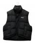 BALENCIAGA（バレンシアガ）の古着「中綿ベスト/キャンペーンロゴ」｜ブラック