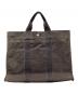 HERMES (エルメス) トートバッグ/エールラインMM グレー：18000円