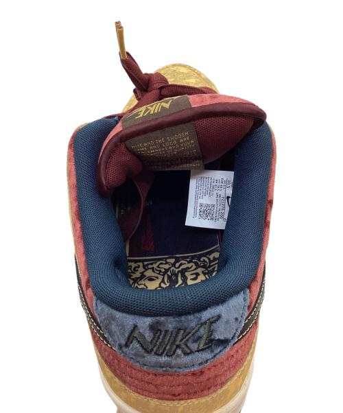 NIKE SB（ナイキエスビー）NIKE SB (ナイキエスビー) ローカットスニーカー ベージュ×レッド サイズ:US10.5の古着・服飾アイテム