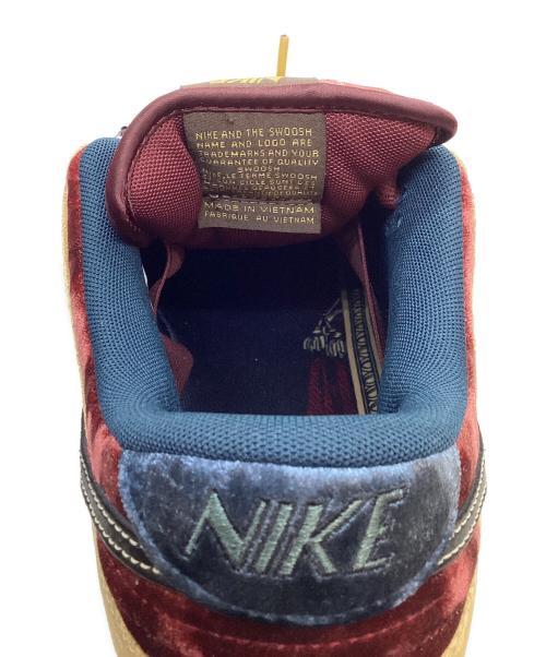NIKE SB（ナイキエスビー）NIKE SB (ナイキエスビー) ローカットスニーカー ベージュ×レッド サイズ:US10.5の古着・服飾アイテム
