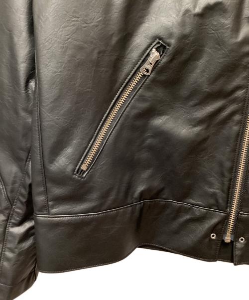 jieda（ジエダ）jieda (ジエダ) フェイクレザーブルゾン ブラック サイズ:2の古着・服飾アイテム