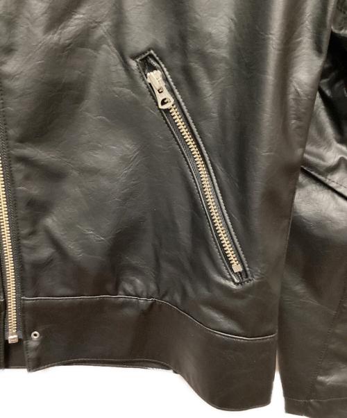 jieda（ジエダ）jieda (ジエダ) フェイクレザーブルゾン ブラック サイズ:2の古着・服飾アイテム