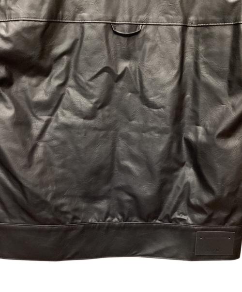 jieda（ジエダ）jieda (ジエダ) フェイクレザーブルゾン ブラック サイズ:2の古着・服飾アイテム