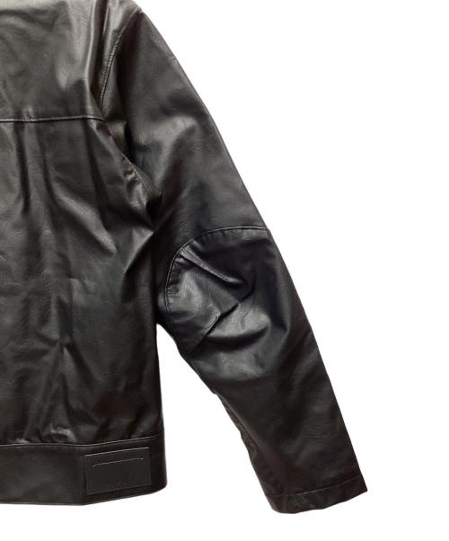 jieda（ジエダ）jieda (ジエダ) フェイクレザーブルゾン ブラック サイズ:2の古着・服飾アイテム