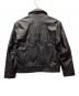 jieda (ジエダ) フェイクレザーブルゾン ブラック サイズ:2：22000円