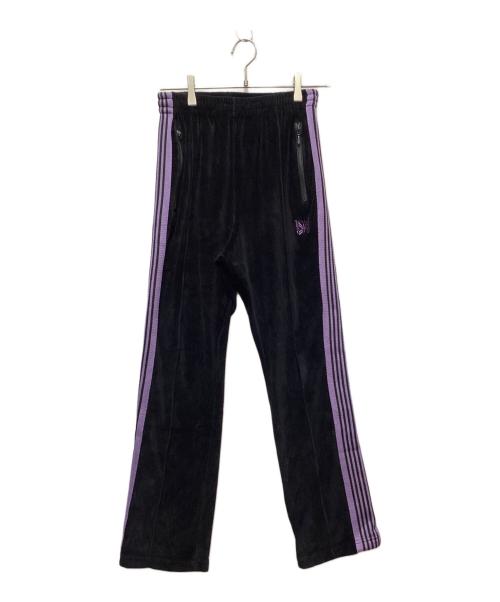 Needles（ニードルズ）Needles (ニードルズ) トラックパンツ ブラック×パープル サイズ:XSの古着・服飾アイテム